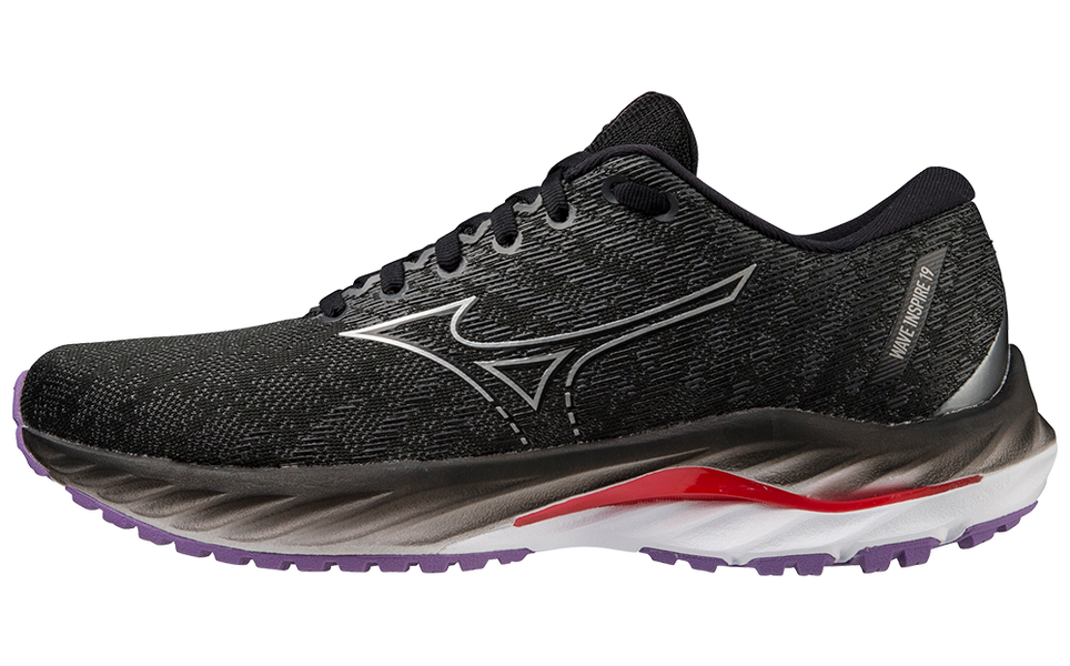 MIZUNO WOMENS RUNNING SHOES - WOMEN'S WAVE INSPIRE 19 RUNNING SHOE - 411398