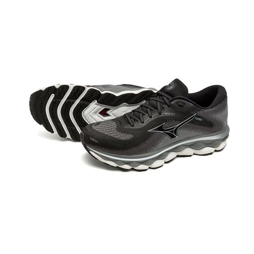BARGAIN, Mizuno Wave Sky 7 Mens Running Shoes (D Standard) (01)