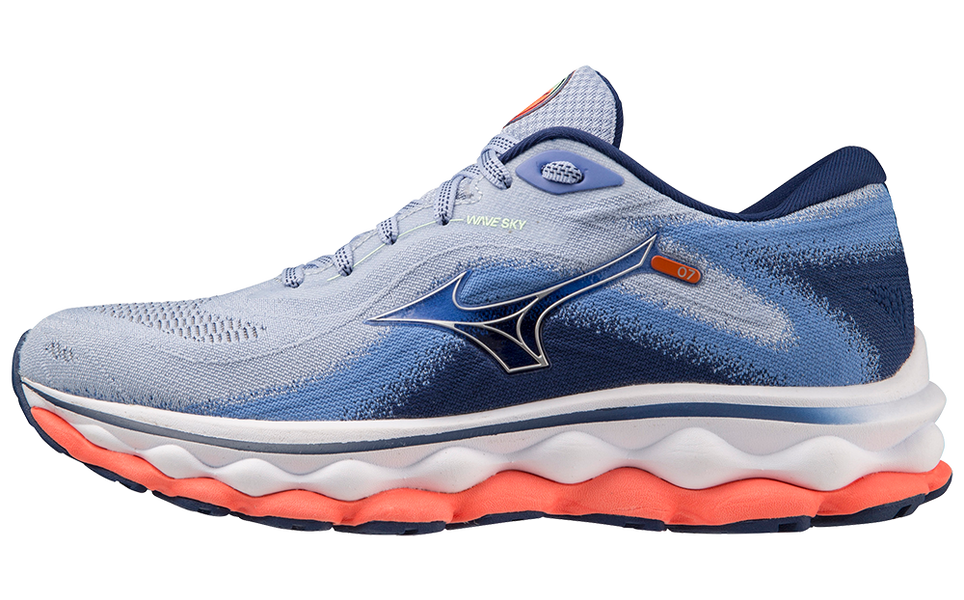 MIZUNO WOMENS RUNNING SHOES - WOMEN'S WAVE SKY 7 RUNNING SHOE - 411413