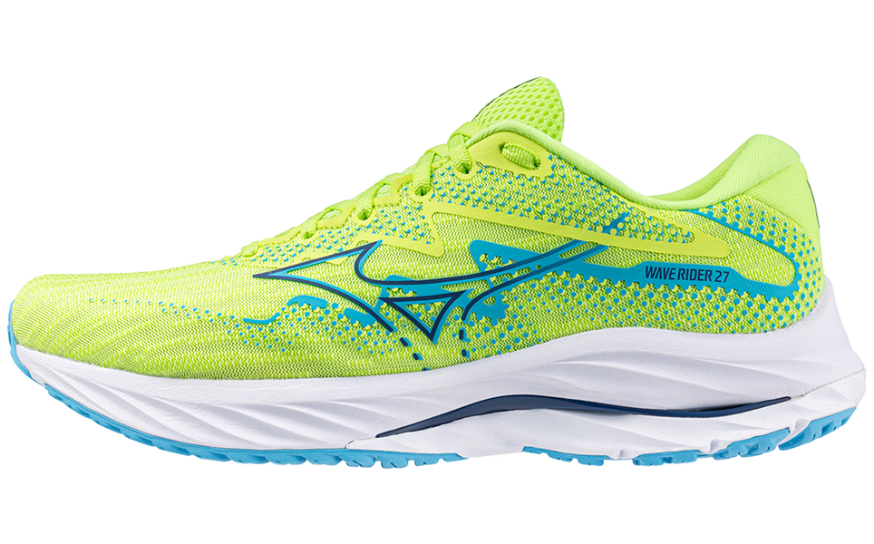 MIZUNO MENS RUNNING SHOES - MEN'S WAVE RIDER 27 RUNNING SHOE - 411415