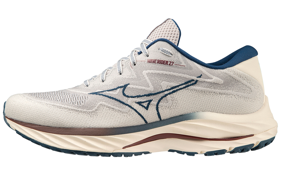 MIZUNO MENS RUNNING SHOES - MEN'S WAVE RIDER 27 SSW RUNNING SHOE - 411416