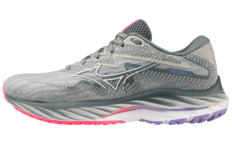 MIZUNO WOMENS RUNNING SHOES - WOMEN'S WAVE RIDER 27 RUNNING SHOE - 411418