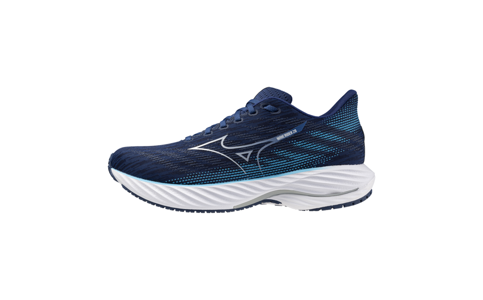 MIZUNO MENS RUNNING SHOES - MEN'S WAVE RIDER 28 RUNNING SHOE - 411456