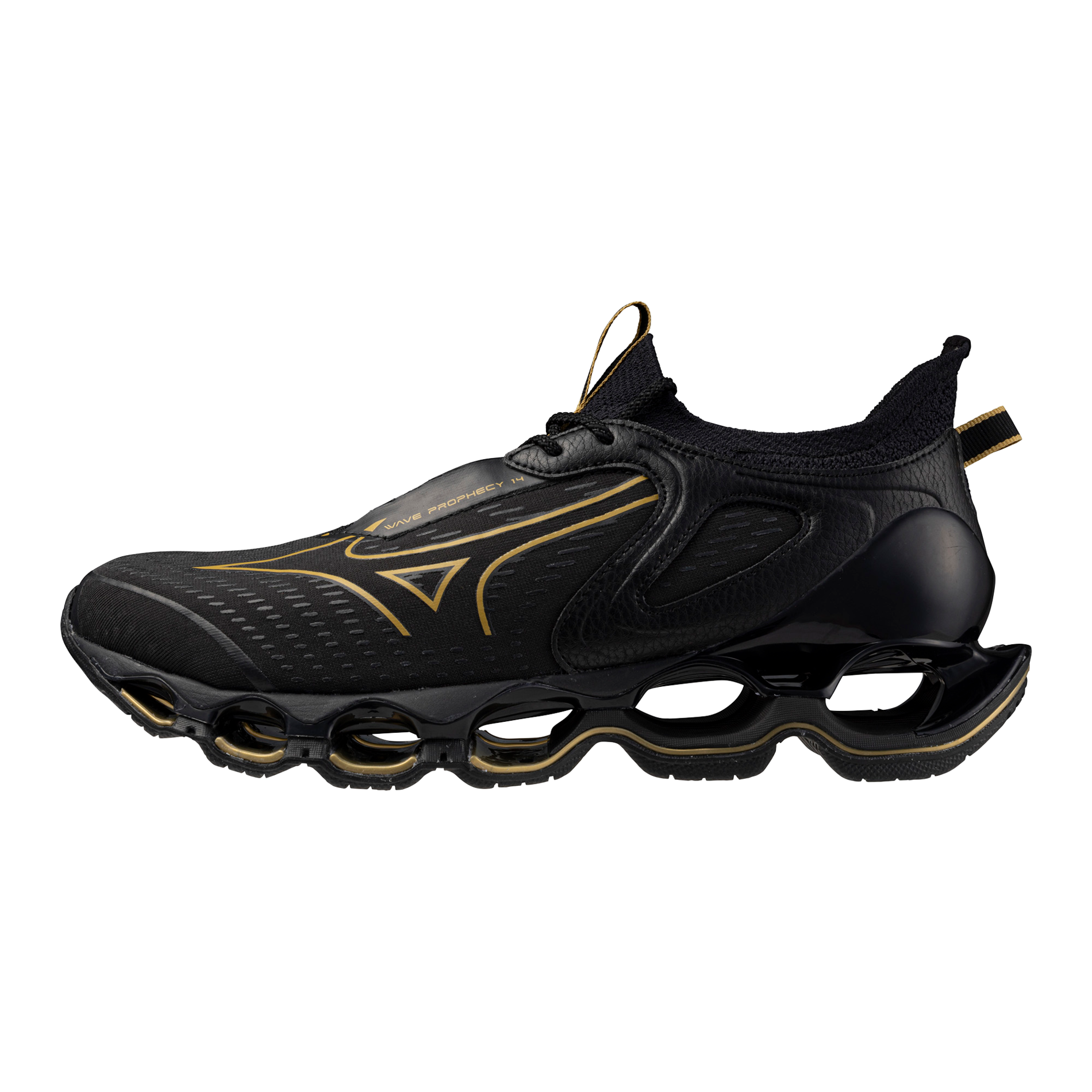 Mizuno Wave Prophecy ブラック シューズ　US10 28cm Mizuno Wave Prophecy 14 Black Grey Men Unisex Road Running