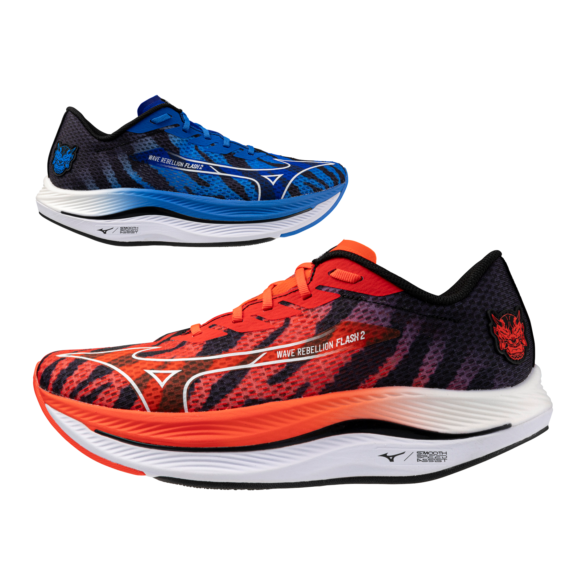 スパイク・シューズ Mizuno Wave Rebellion Flash 2 26cm Unisex Wave Rebellion Flash 2 Oni Hayai Running Shoe