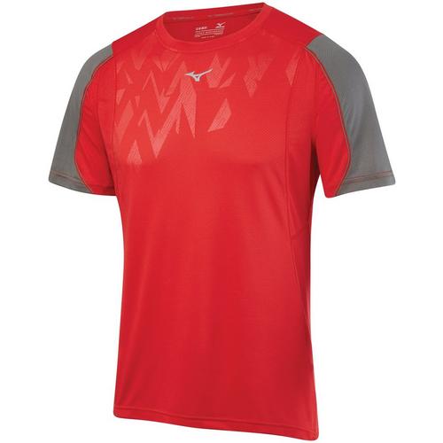T Shirts Mizuno Alpha Vent Running Hombre Rojos Con Joma Marathon