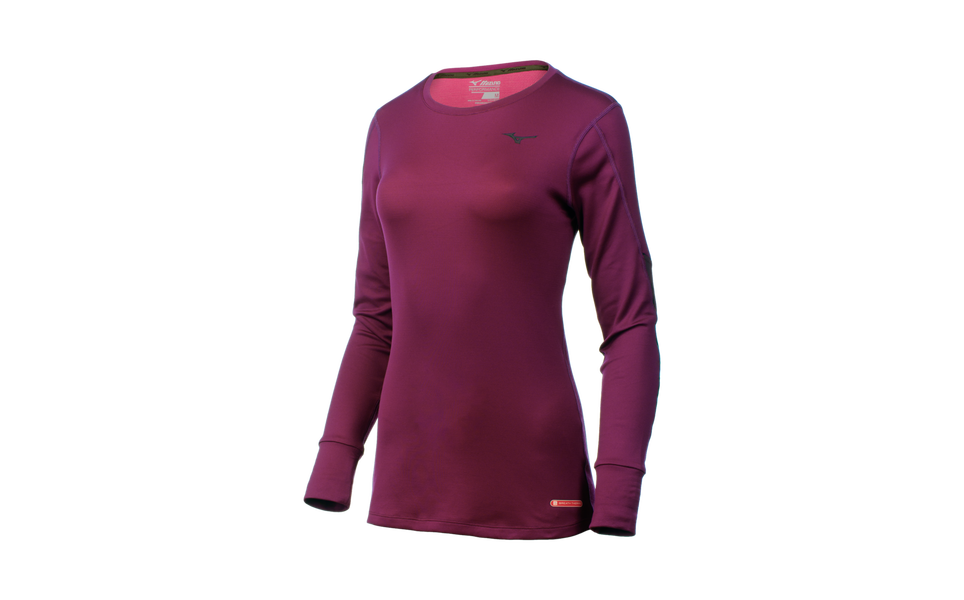 MIZUNO WOMENS RUNNING APPAREL - WOMEN'S BREATH THERMO® BASE LAYER LONG SLEEVE - 421933