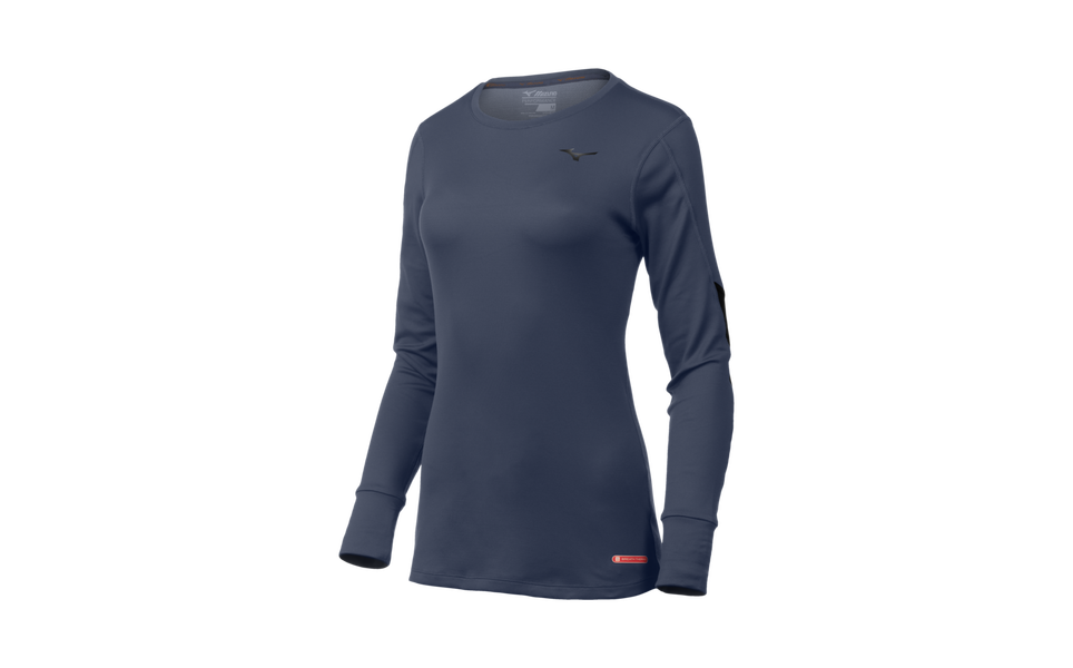 MIZUNO WOMENS RUNNING APPAREL - WOMEN'S BREATH THERMO® BASE LAYER LONG SLEEVE - 421933