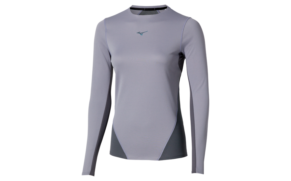 MIZUNO WOMENS RUNNING APPAREL - WOMEN'S TECH THERMAL CHARGE BREATH THERMO LONG SLEEVE TEE - 422342