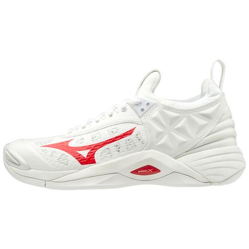 MIZUNO Volleyball Shoes WAVE MOMENTUM 2 MID V1GA2117 White Black US8 26cm 
