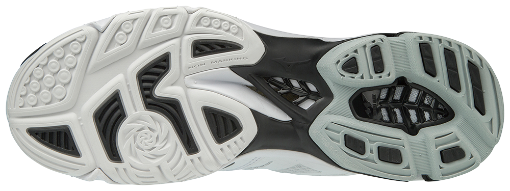 mizuno wave lightning uomo grigio