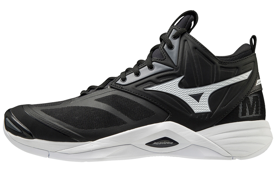MIZUNO VOLLEYBALL SHOES - WAVE MOMENTUM MID MEN'S VOLLEYBALL SHOE - 430300