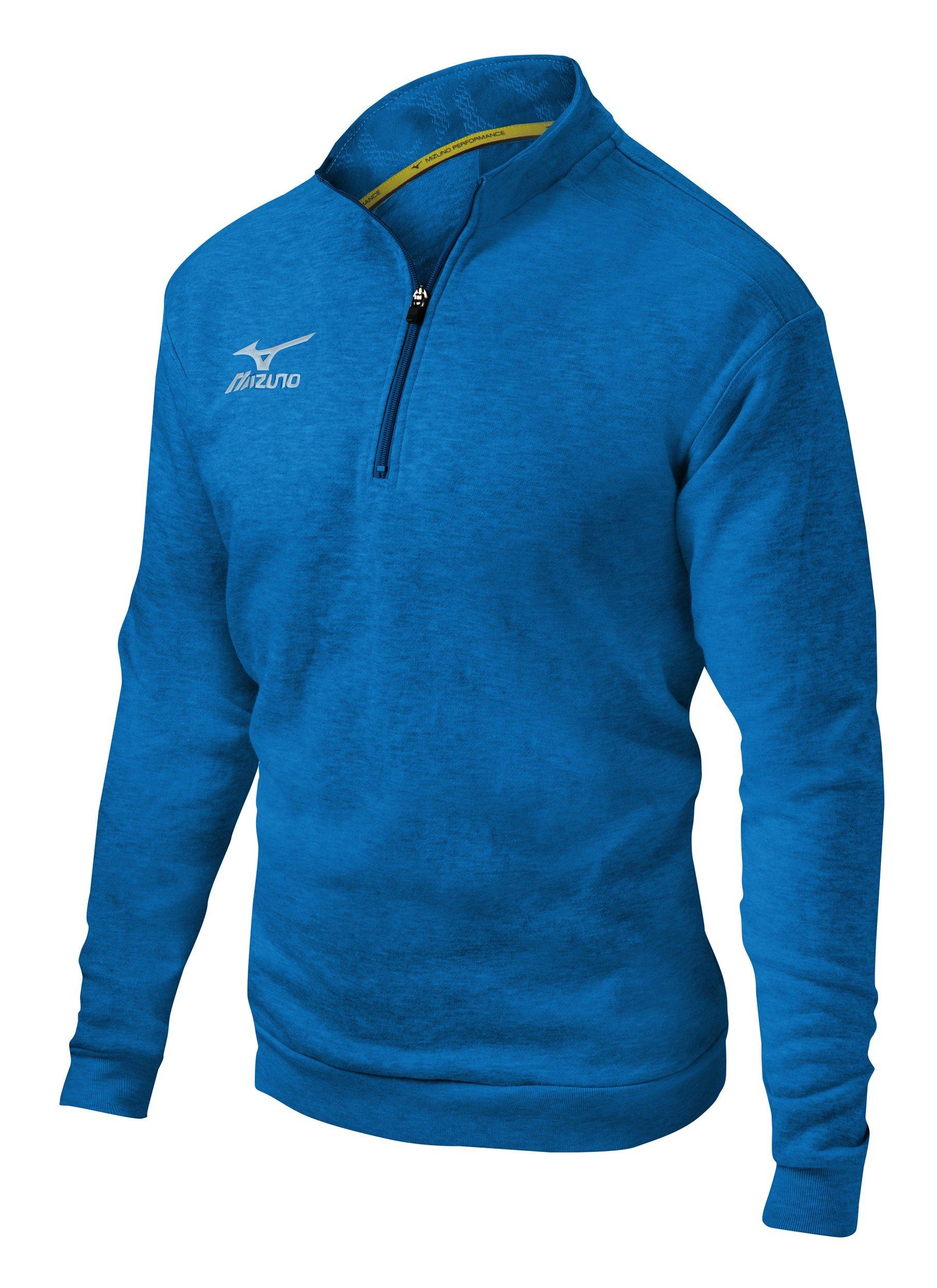 half zip fleece sweatshirt