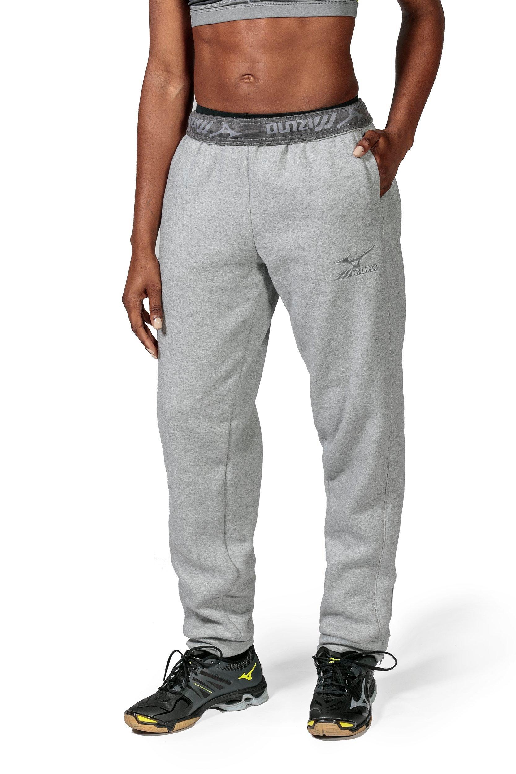 mizuno grey sweatpants