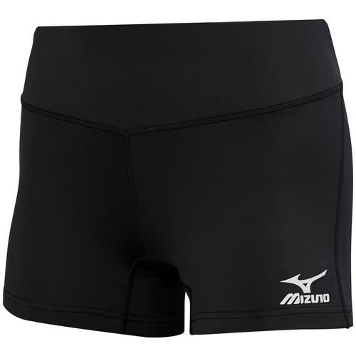 Volleyball Womens Cut Low-Rise Poly/Spandex Shorts 4 Inseam, Line and Gusseted for Comfort 