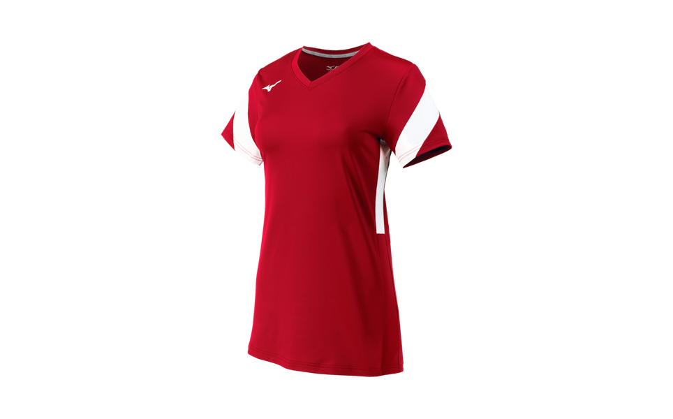 MIZUNO YOUTH - GIRLS VOLLEYBALL APPAREL - YOUTH BALBOA 6 SHORT SLEEVE JERSEY - 440768