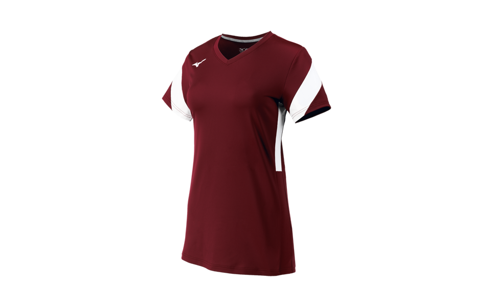 MIZUNO YOUTH - GIRLS VOLLEYBALL APPAREL - YOUTH BALBOA 6 SHORT SLEEVE JERSEY - 440768
