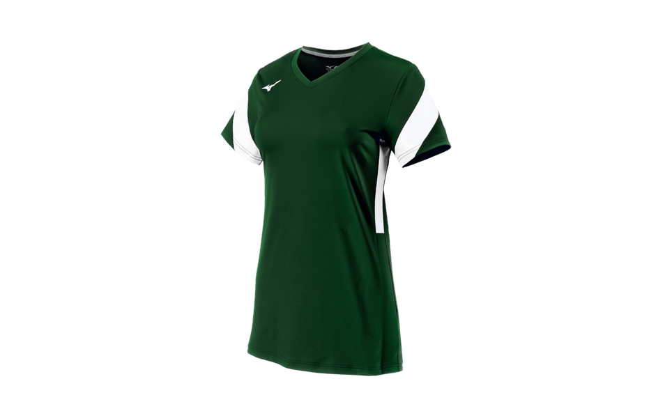 MIZUNO YOUTH - GIRLS VOLLEYBALL APPAREL - YOUTH BALBOA 6 SHORT SLEEVE JERSEY - 440768