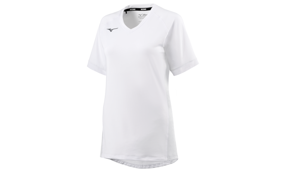 MIZUNO YOUTH - GIRLS VOLLEYBALL APPAREL - GIRLS SPIKE SHORT SLEEVE JERSEY - 440854