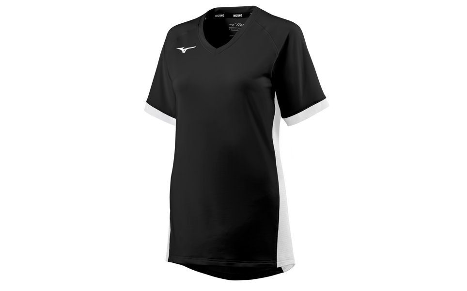 MIZUNO YOUTH - GIRLS VOLLEYBALL APPAREL - GIRLS SPIKE SHORT SLEEVE JERSEY - 440854