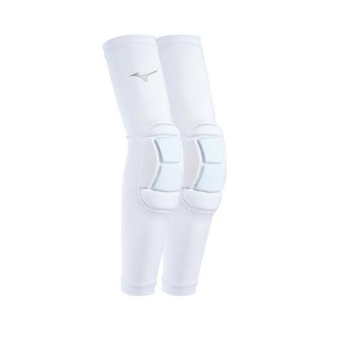 Mizuno Volleyball Elbow Supporter with Pad V2MY8014 White Black Free Size