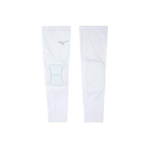 Mizuno Mzo Padded Sleeves, Size Small/Medium, White (0000