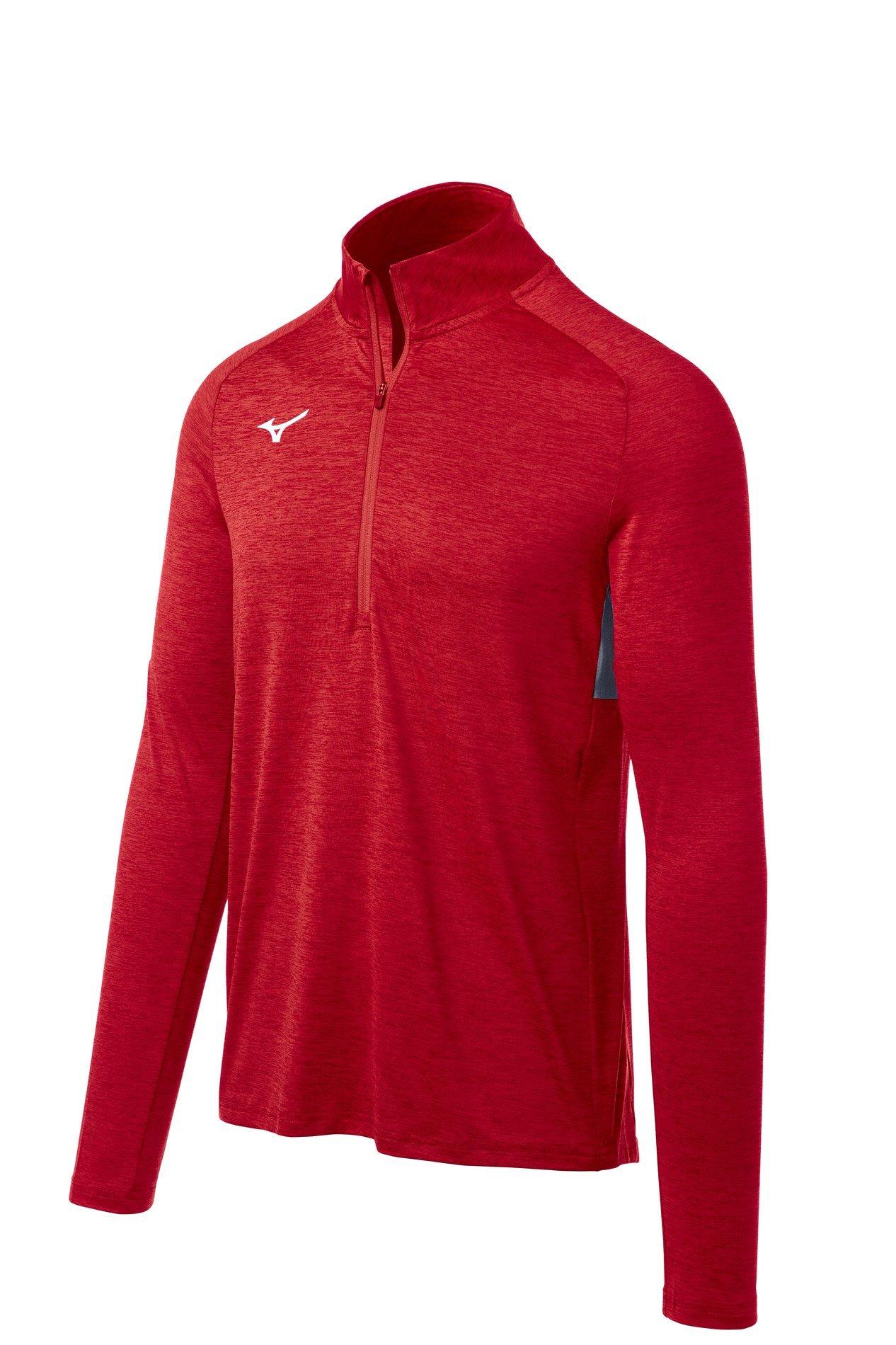 mizuno half zip