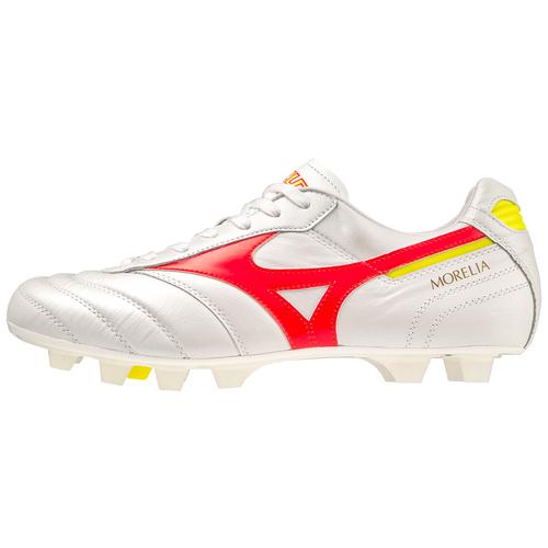 Morelia II Made in Japan Soccer Cleat, Fiery Coral - Mizuno USA Morelia II Made in Japan Soccer Cleat, Fiery Coral - Mizuno USA