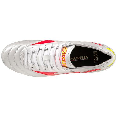 Morelia II Made in Japan Soccer Cleat, Fiery Coral - Mizuno USA Morelia II Made in Japan Soccer Cleat, Fiery Coral - Mizuno USA