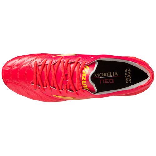 Morelia Neo IV Made in Japan KL Soccer Cleat, White/Radiant Morelia Neo IV Made in Japan KL Soccer Cleat, White/Radiant