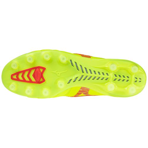 Morelia Neo IV Made in Japan KL Soccer Cleat, Safety Yellow Morelia Neo IV Made in Japan KL Soccer Cleat, Safety Yellow