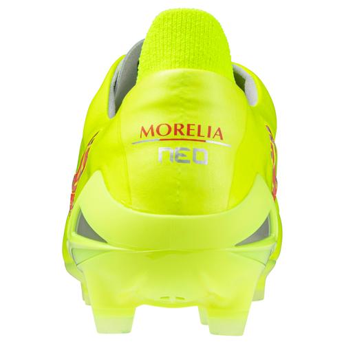 Morelia Neo IV Made in Japan KL Soccer Cleat, Safety Yellow Morelia Neo IV Made in Japan KL Soccer Cleat, Safety Yellow