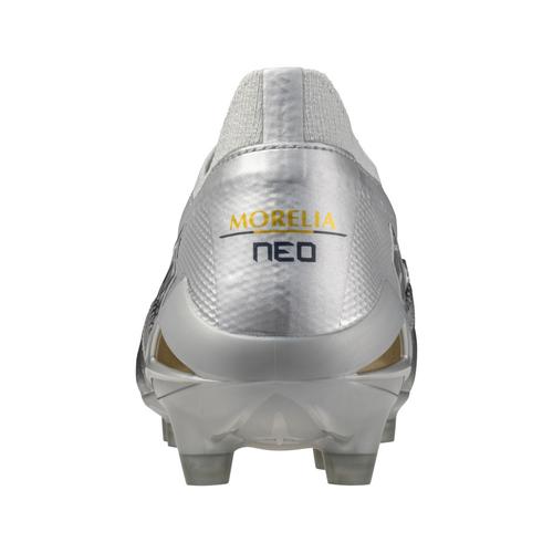Morelia Neo IV Beta Made in Japan KL Soccer Cleat, Platinum Morelia Neo IV Beta Made in Japan KL Soccer Cleat, Platinum