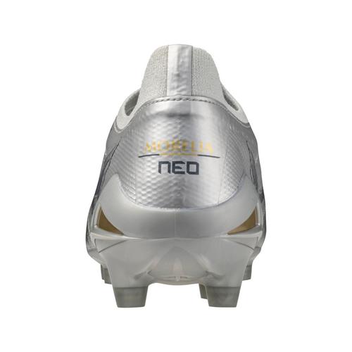Morelia Neo IV Beta Elite Soccer Cleat, Platinum Silver Morelia Neo IV Beta Elite Soccer Cleat, Platinum Silver