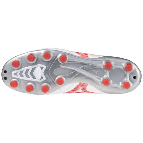 Morelia Neo IV Pro KL Soccer Cleat, White/Radiant Red Morelia Neo IV Pro KL Soccer Cleat, White/Radiant Red