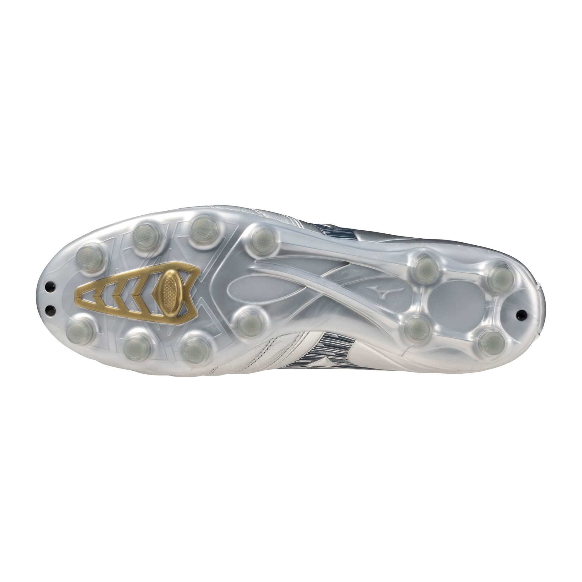 Morelia Neo IV Pro FG Firm Ground KL Soccer Cleat, Platinum Silver