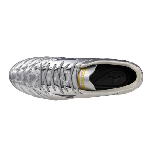 Morelia Neo IV Pro KL Soccer Cleat, Platinum Silver - Mizuno USA Morelia Neo IV Pro KL Soccer Cleat, Platinum Silver - Mizuno USA