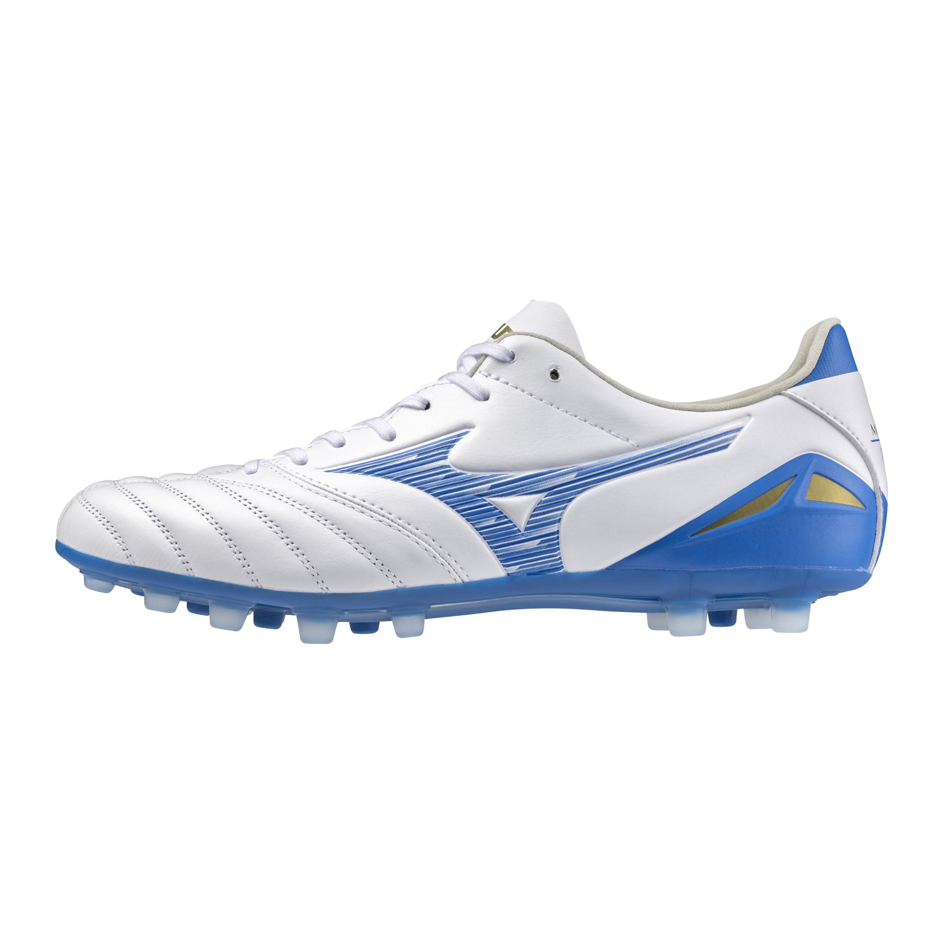 Morelia Neo IV Pro KL AG Artificial Ground Soccer Cleat, White 