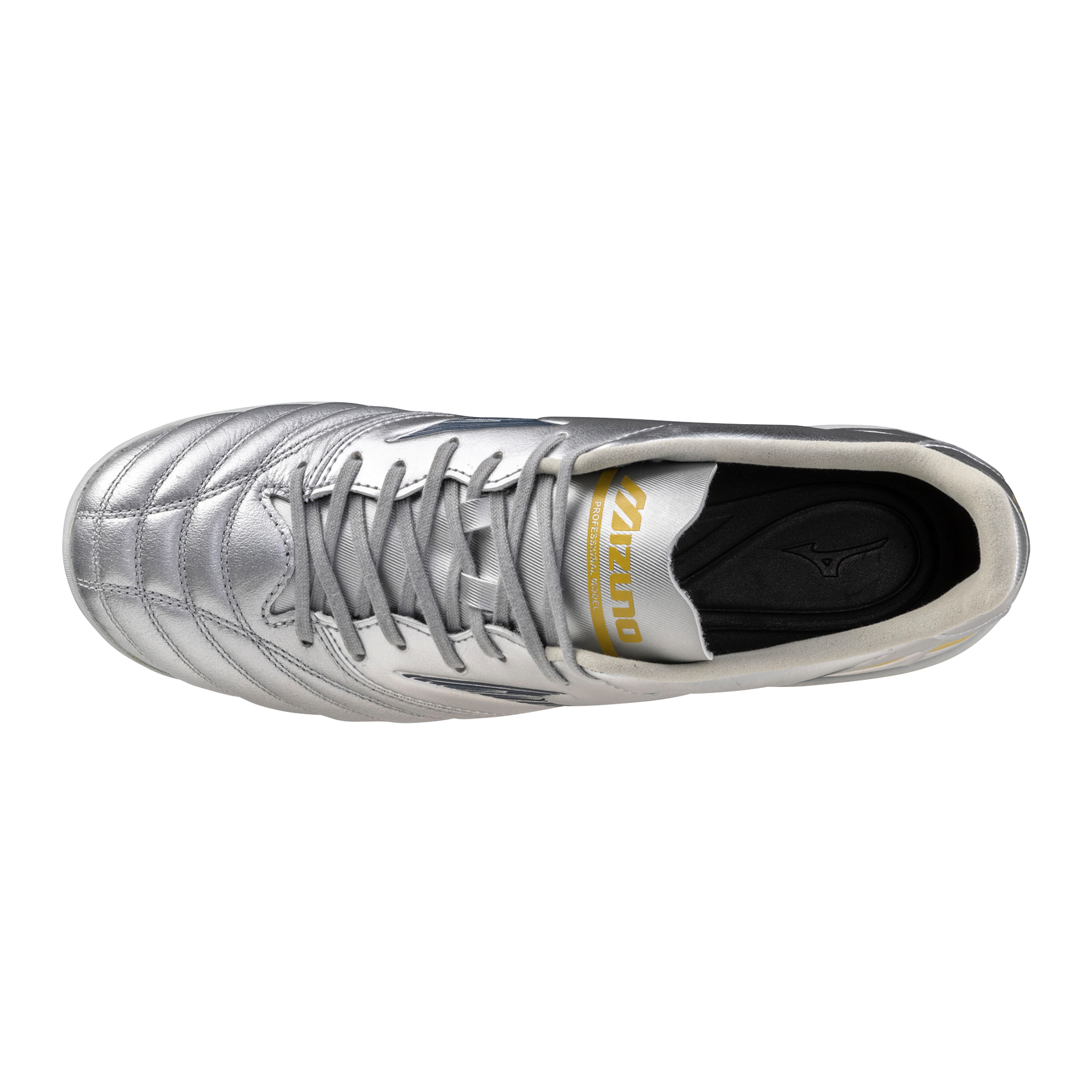 Morelia Neo IV Pro KL AS Turf Soccer Shoe, Platinum Silver