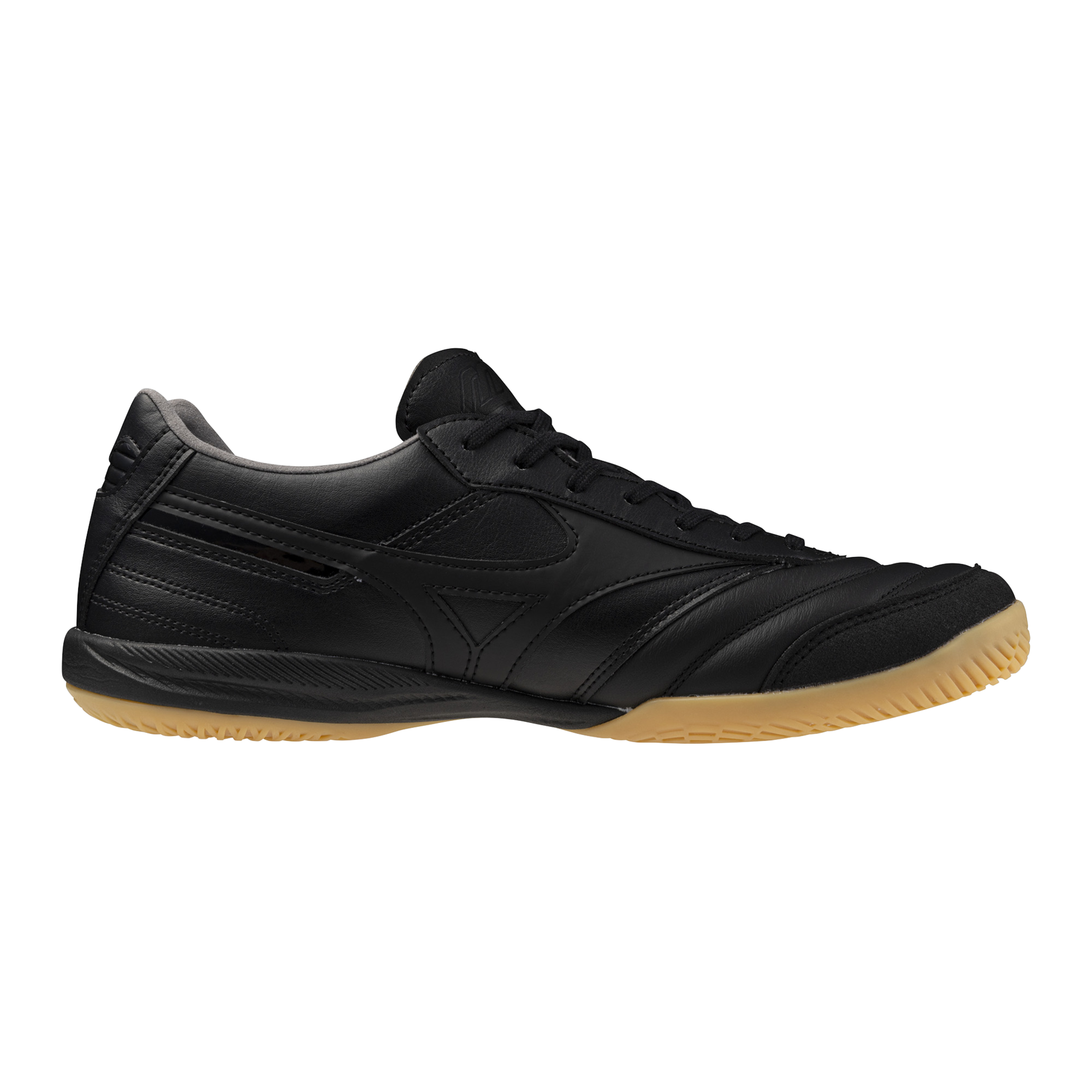 Morelia Sala Elite Indoor Soccer Shoe, Unlimited Black - Mizuno USA