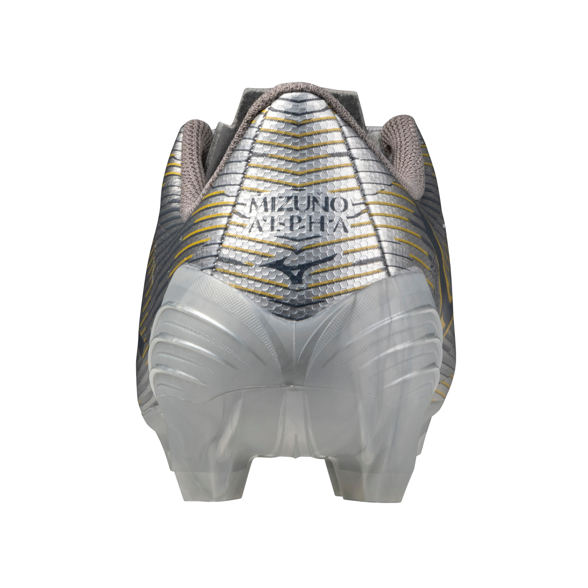 Mizuno サッカーシューズ シルバー Mizuno Alpha II Select Junior FG Firm Ground Soccer Cleat, Silver