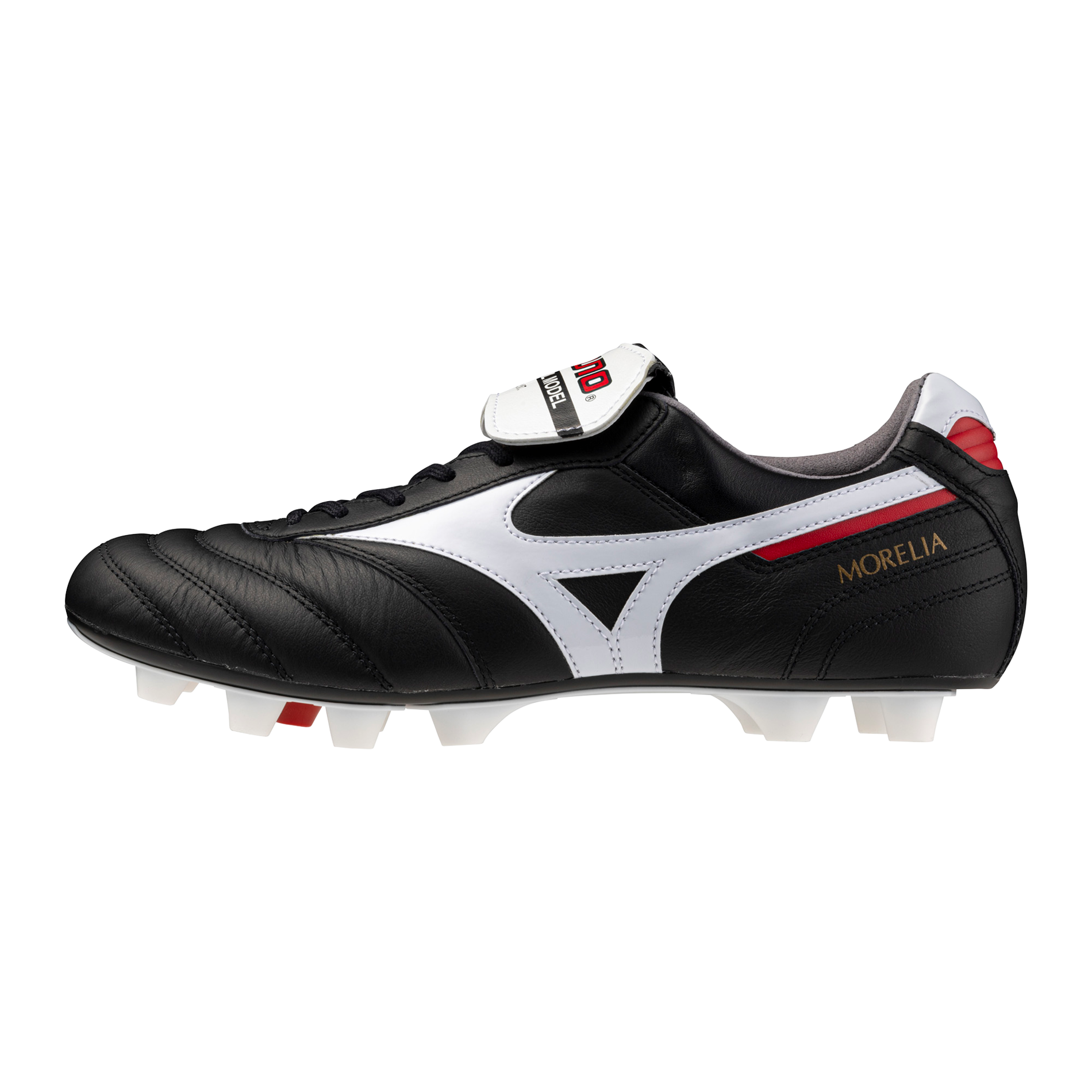 Morelia II Made in Japan KL Soccer Cleat, Black/White - Mizuno USA