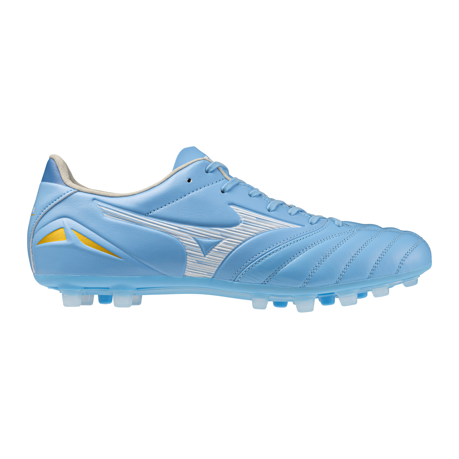 MIZUNOMORELIANEOⅢMIX Mizuno Morelia Neo IV Pro Artificial Grass - Galaxy Silver/Gold