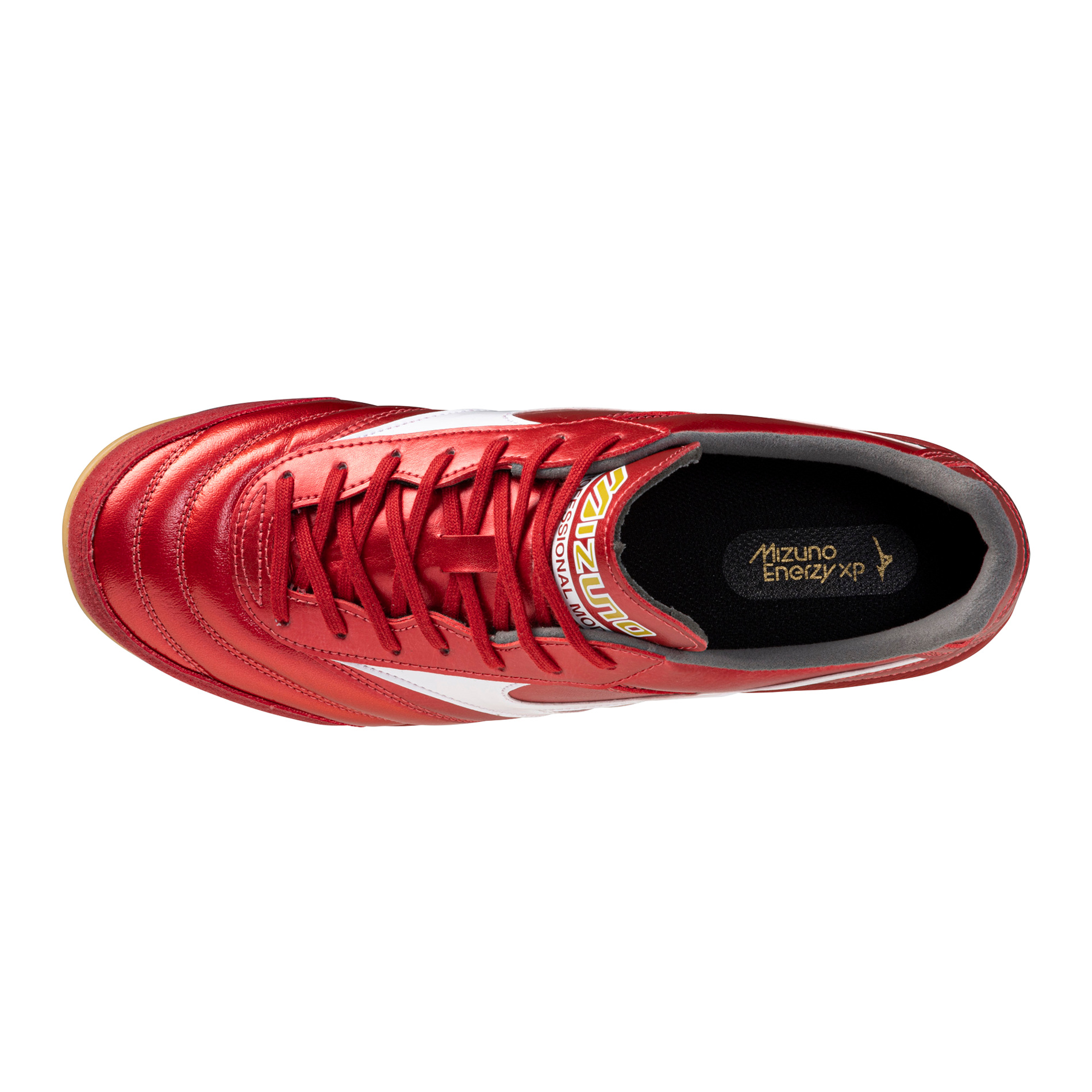 Morelia Sala Elite Indoor Soccer Shoe, Red/White - Mizuno USA