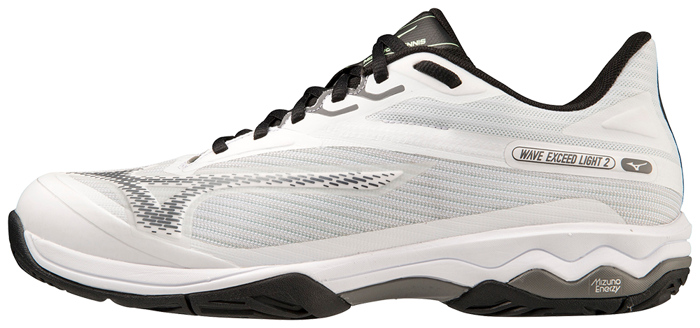 シューズ(男性用) Mizuno WAVE EXCEED LIGHT WIDE OC 25.5cm MIZUNO WAVE EXCEED LIGHT 2 SW OC 61GB2319 09 White Gold Black 4E