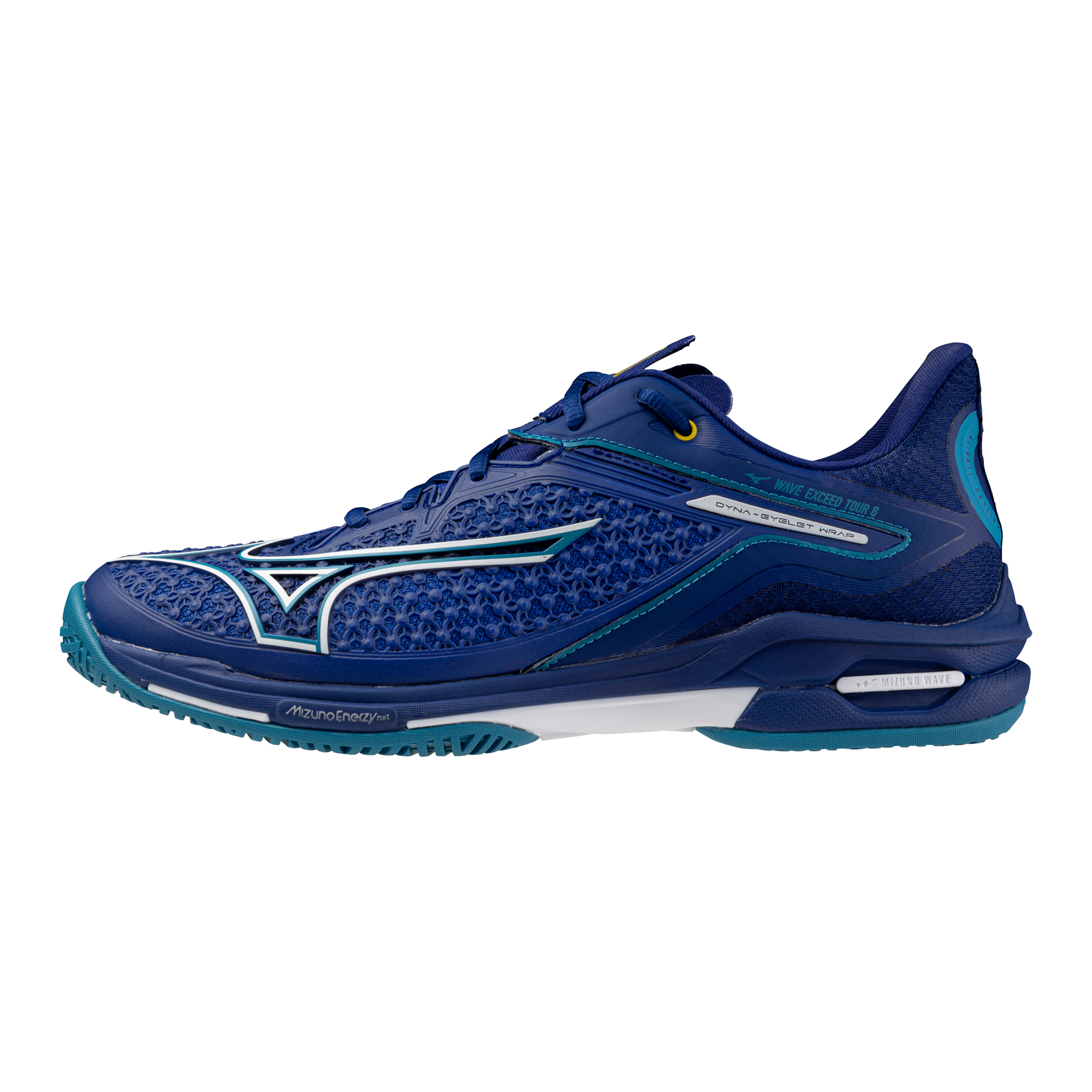 Wave Exceed Tour 6 AC Men's Tennis Shoe, Bellwether Blue/White