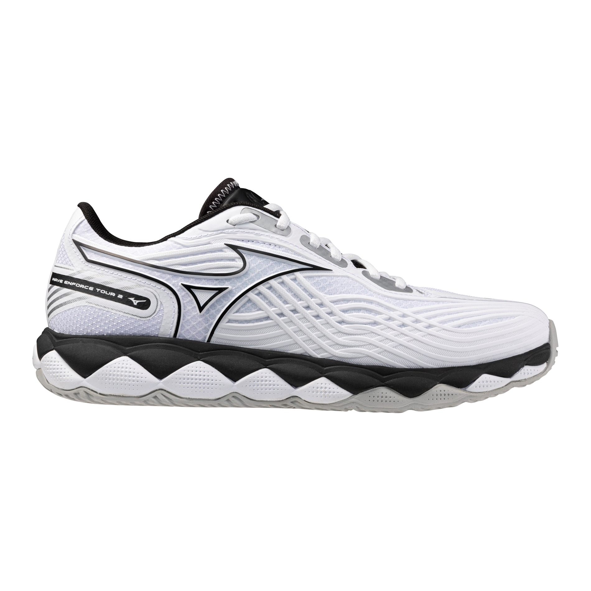 ミズノ DFORCE S-TOUR 00X Mizuno Wave Enforce Tour 2 AC Men's White/Black – Holabird