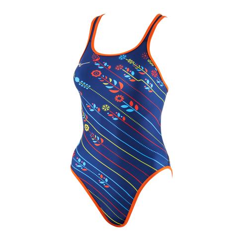 EXER Women's Double Cross Back Swimsuit - Mizuno USA EXER Women's Double Cross Back Swimsuit - Mizuno USA