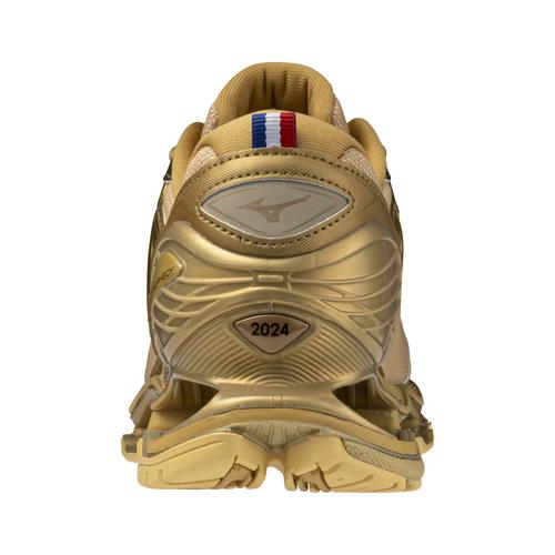 Wave Prophecy LS Shinzo Sportstyle Sneaker, Gold - Mizuno USA Wave Prophecy LS Shinzo Sportstyle Sneaker, Gold - Mizuno USA