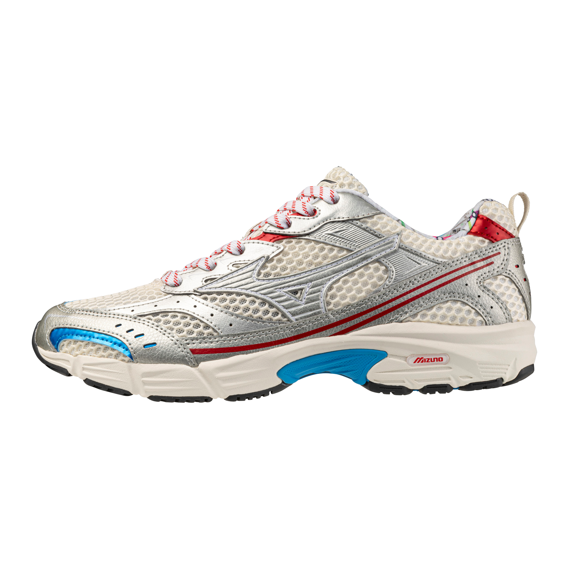 MXR Sportstyle Sneaker, Pristine/High Risk Red - Mizuno USA